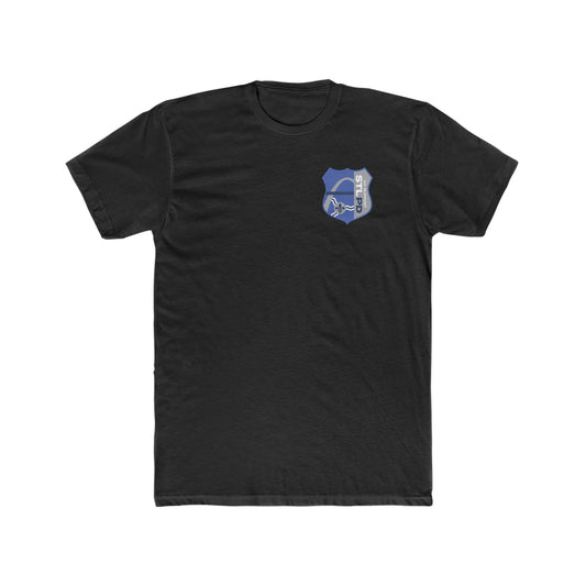STL PD Support Cotton Crew Tee - Dark
