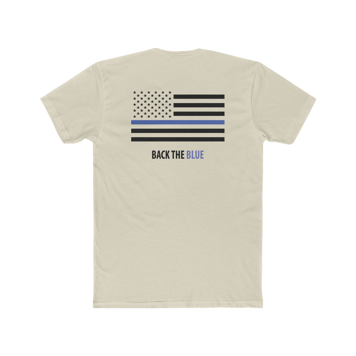 STL PD Support Cotton Crew Tee - Light