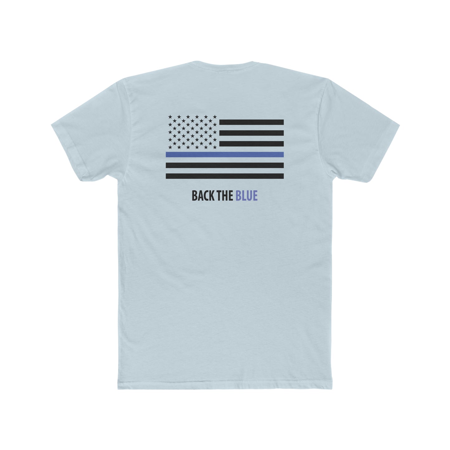 STL PD Support Cotton Crew Tee - Light