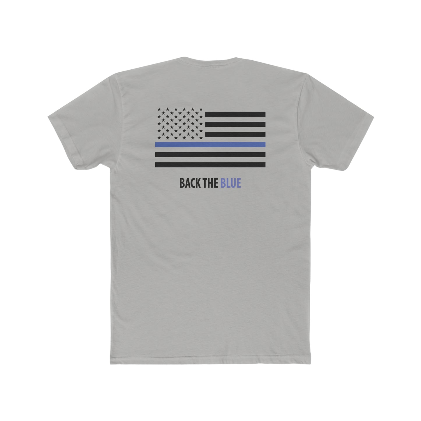 STL PD Support Cotton Crew Tee - Light