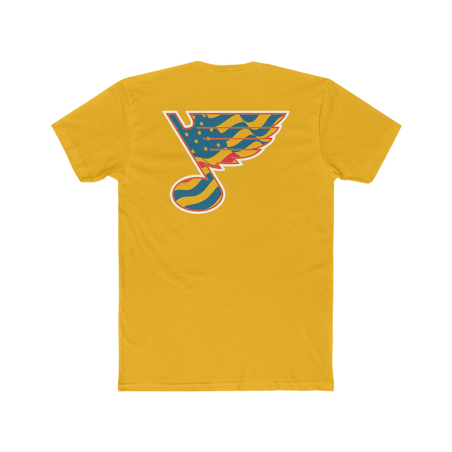 Men's Cotton Crew Blues FD Tee