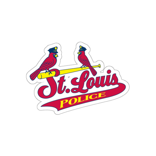 Birds on the Bat Sticker - Police