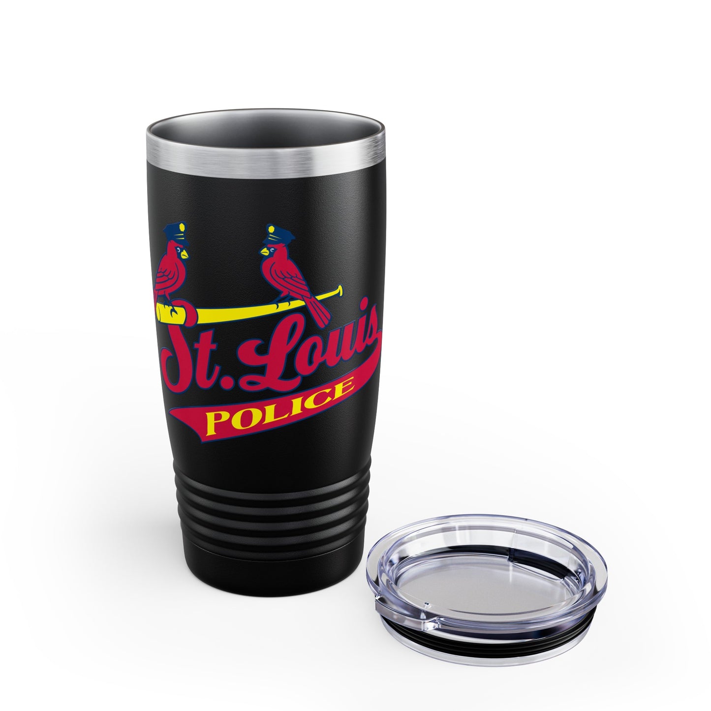 Birds on the Bat Police Ringneck Tumbler, 20oz