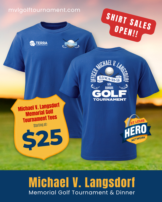 Michael V. Langsdorf Memorial Golf Tournament Shirt