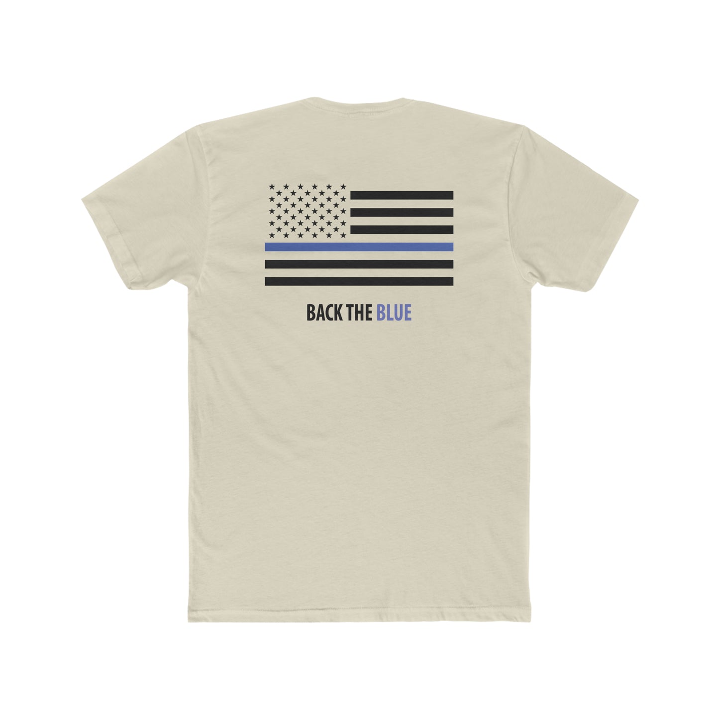 STL PD Support Cotton Crew Tee - Light Options